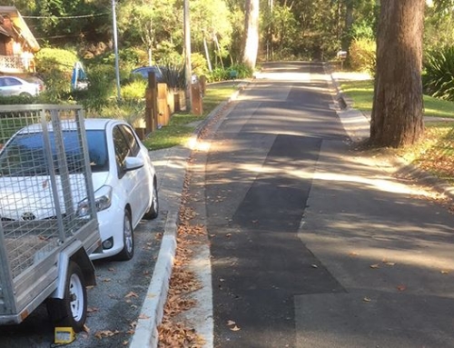 Driveway, storm water and sewerage system